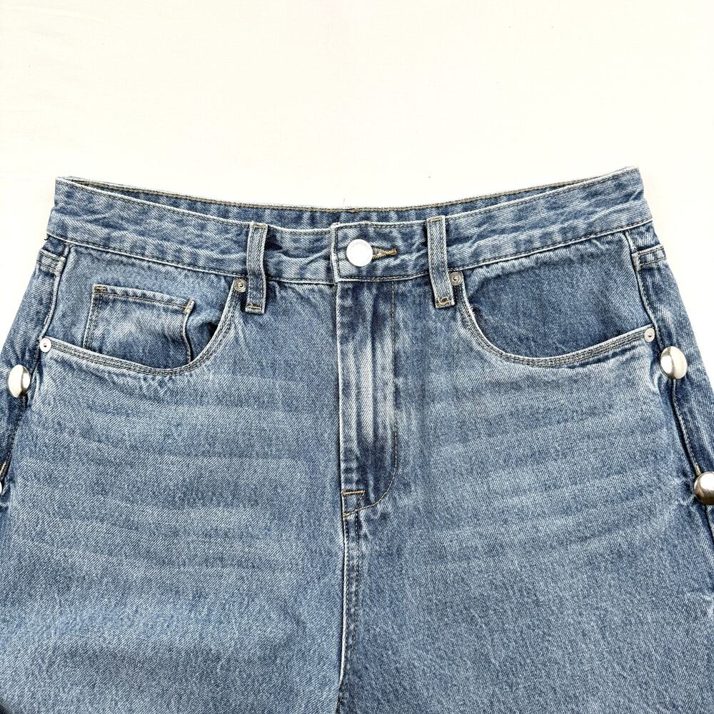 BLANKNYC The Franklin Wide Leg Studded Jeans Size 30 Y2K 90s Glam - Picture 8 of 16